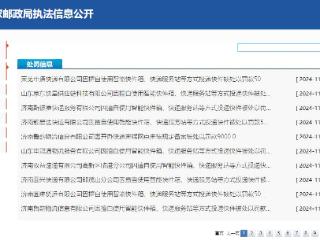 济南11家公司擅自用快递服务站被罚 涉极兔圆通韵达等