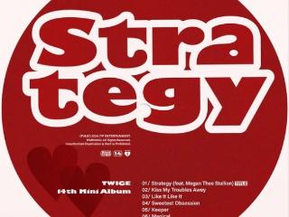 TWICE新专曲目列表公开 包括新曲《Strategy》在内收录7首歌曲