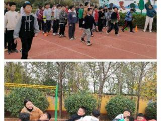 东昌府区沙镇中心小学举行趣味运动会