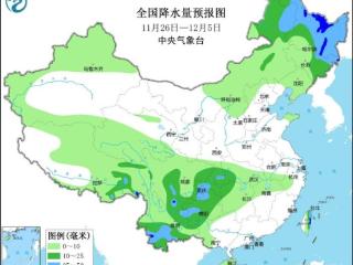 未来十天冷空气活动频繁 东北地区内蒙古有强降雪