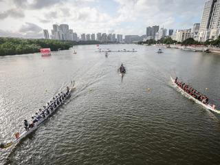 全国少数民族传统体育运动会·赛场故事汇｜龙舟赛场上掀起贵州“旋风”