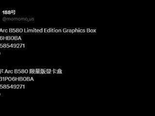 Intel二代锐炫B580显卡价格首曝！约1800元比上代更贵