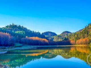 酉阳：充分利用水资源，山巅水库景美如画