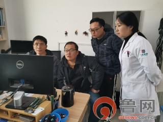 枣庄市卫健委到薛城区督导传染病智能监测预警软件部署工作