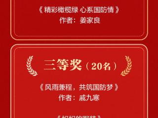 名单来啦！山东省国动办“我与国防动员”主题征文获奖作品揭晓