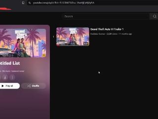 R星更新《GTA6》油管播放列表 第二个预告要来了？