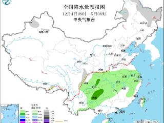 西南地区东部江南等地有小到中雨 内蒙古东部黑龙江等地有小到中雪