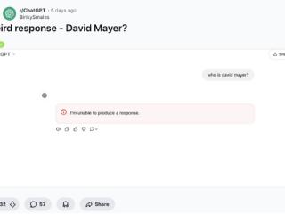 提到就崩溃！神秘名字“David Mayer”搞崩ChatGPT：官方终于给出答案