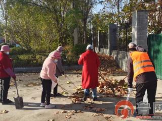 滕州市东沙河街道：清除枯树杂草 冬季防火在行动