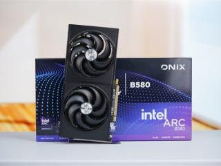 新一代甜品卡！傲世征途Intel锐炫B580显卡图赏