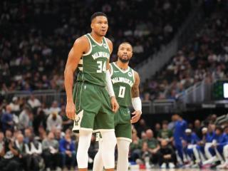 NBA杯决赛雄鹿战雷霆伤病：字母、利拉德大概率出战，切特、杰林等缺席