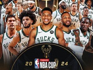 26分19板10助2断3帽！字母哥当选第二届NBA杯MVP