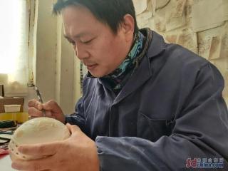 菏泽鲁西新区：刀笔之下 蛋壳现乾坤