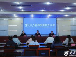 河口区召开“全面提升执行效能 助力优化营商环境”主题新闻发布会