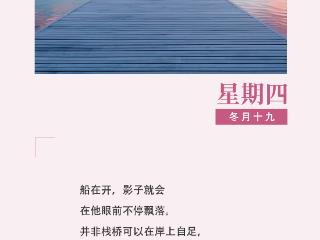 作家日签 | 宋琳：只不过漂浮使意义延伸了一点儿