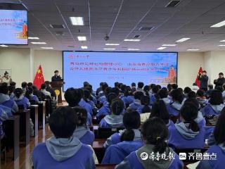 共建高水平青少年足球队！青岛市足球运动管理中心与青岛九中签约