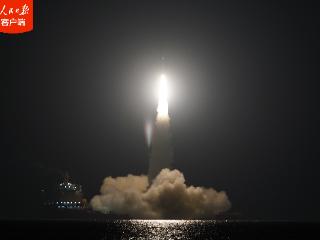 谷神星一号海射型遥四运载火箭发射成功