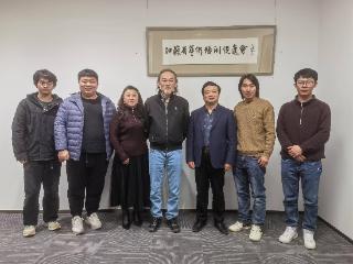 中国书法家协会篆刻艺术委员会原秘书长崔志强一行莅临江苏省艺术培训促进会调研