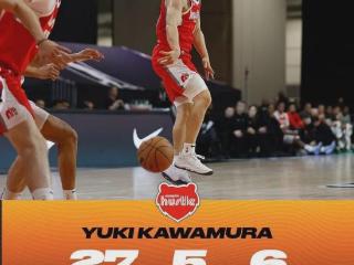 爆了，爆了！河村勇辉27分5板6助！打出NBA生涯最强一战……