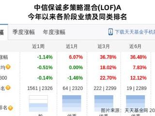 新宏泽股价跌停，中信保诚基金旗下1只基金位列前十大股东