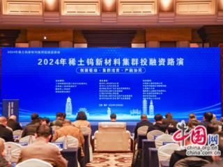 中国举办2024年稀土钨新材料集群投融资路演