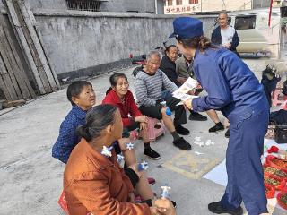 邵阳城步消防积极开展冬季消防安全宣传活动