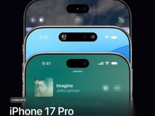 iPhone 17 Pro屏幕造型揭晓：灵动岛首次缩小