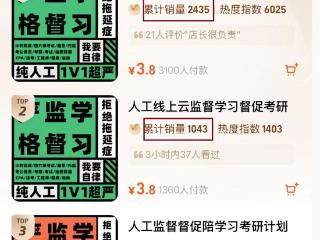 花钱请人监督自己学习生活，当代年轻人的“努力牌保健品”？