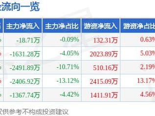 合合信息（688615）12月27日主力资金净卖出18.71万元