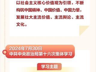 时习之丨2024年中央政治局集体学习学了什么?