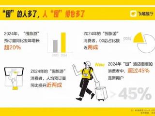 2024飞猪“囤旅游”预订量同比增超20%：95后是主力军 00后增速最快