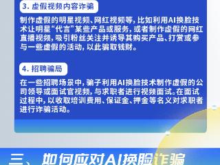 网络安全宣传科普④｜网络世界里的“眼见为实”，要谨防AI 换脸诈骗