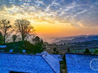 雪后初霁，酉阳乡村美丽景