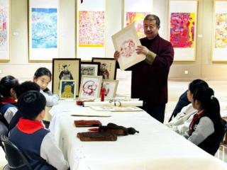 赏年画、过大年！山师附小学生参加沉浸式公益课堂