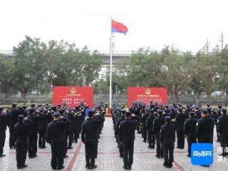 在港口宣传移民管理工作、向支教学生普法授课……海口秀英边检站开展警察节系列活动