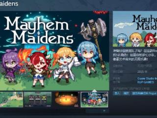 《Mayhem Maidens》Steam页面 支持中文