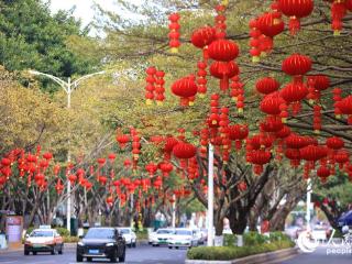 厦门：大红灯笼高高挂