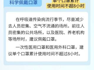 一图读懂|5个简单易行的防护措施 帮你远离呼吸道传染病