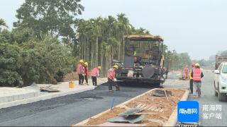 起跑即冲刺 开局即决战｜琼海市盛海路市政道路工程已完成总进度75%