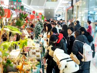 “热力十足”临沂市各大商场助旺“2025沂蒙韵•新春年货节”大促活动