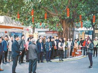 市人大思明代表小组视察思明区老旧小区更新改造工作