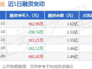 中科磁业：1月15日融资买入3175.05万元，融资融券余额1.62亿元