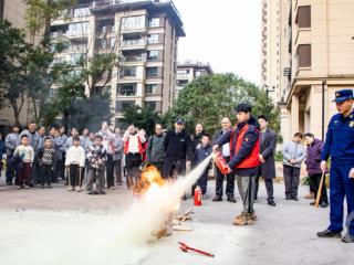 重庆南川：“青蓝”进社区 集中培训防火患