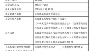 贝莱德和悦利率债成立 募集金额11.55亿元