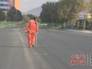 龙门五路跨航空路桥梁及道路春节前具备通车条件