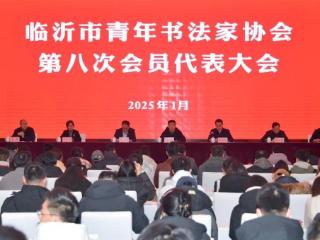 临沂市青年书法家协会第八次会员代表大会召开，范东旭当选主席