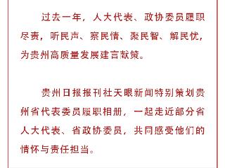 2025贵州省两会代表委员履职相册｜叶开英