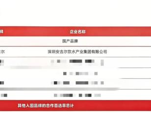 安吉尔再度领跑！荣膺2024房地产创新发展大会净水设备首选品牌