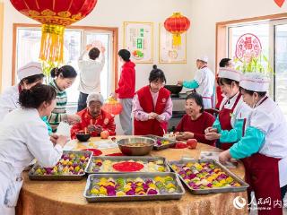 新春走基层｜内蒙古呼和浩特：幸福园里年味儿浓