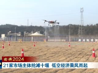 回眸2024丨21家市场主体抢滩十堰 低空经济乘风而起